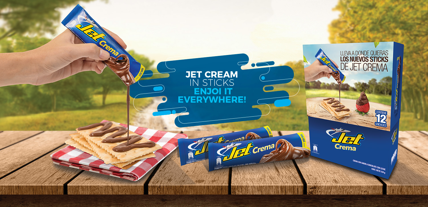 Try the new Jet Cream in sticks
