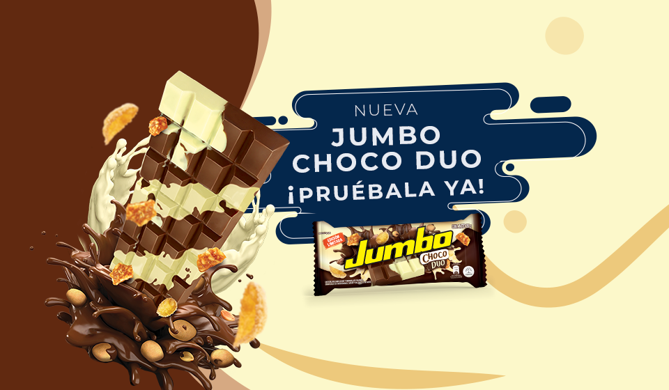 ¡Disfruta la nueva Jumbo Choco Duo Edición Limitada!