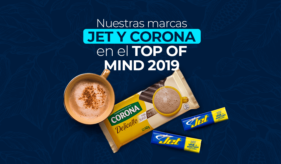 Jet y Corona en el Top of Mind 2019