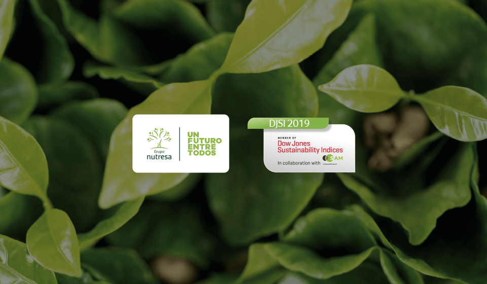Grupo Nutresa is the most sustainable company in the DJSI World Index 2019.