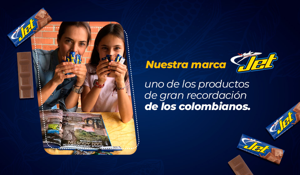 Nuestra marca Jet, uno de los productos con gran recordación entre los colombianos