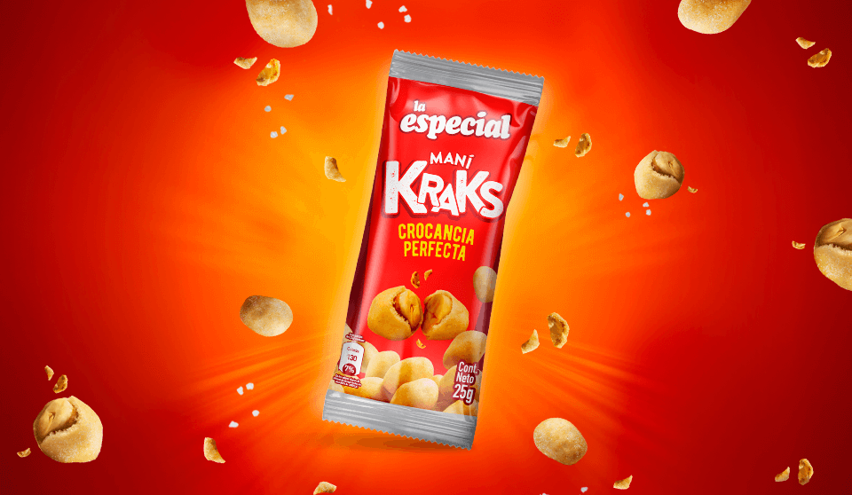 Peanut Kraks’ makeover with the perfect crunchiness!