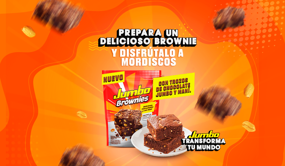 Prepare Delicious brownies with our Jumbo brand!