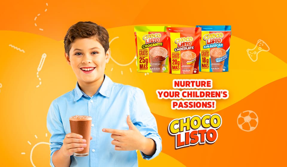 Enjoy extra content with Chocolisto brand and continue to nurture your children’s passions!