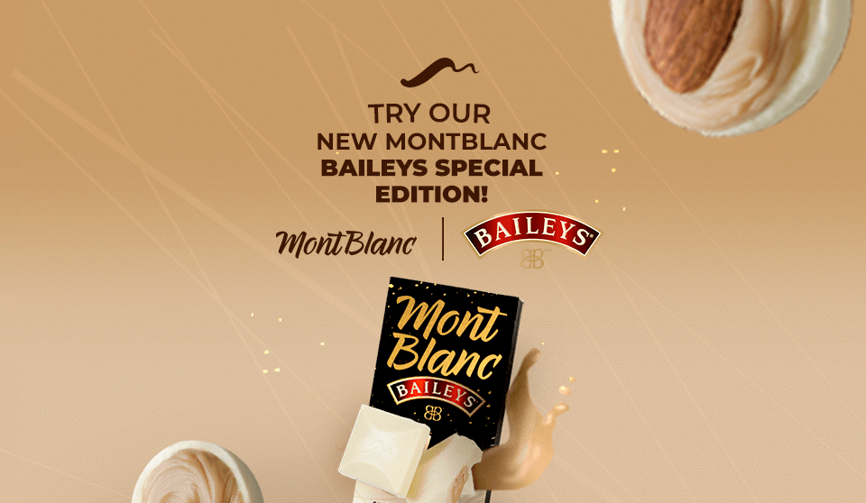 Try our new Montblanc Baileys special edition!