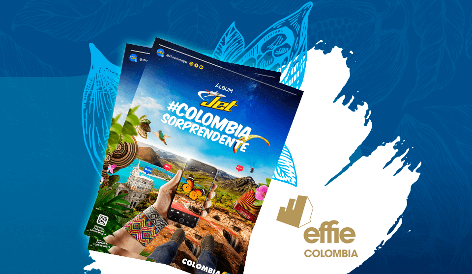 Our album Jet Colombia Sorprendente won 3 Effie LATAM awards.
