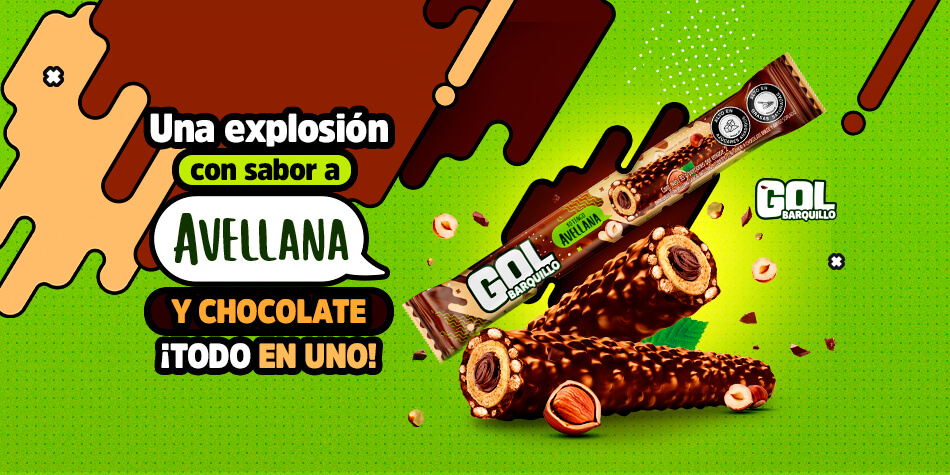 Play with your senses and score a goal with the new Gol Barquillo!